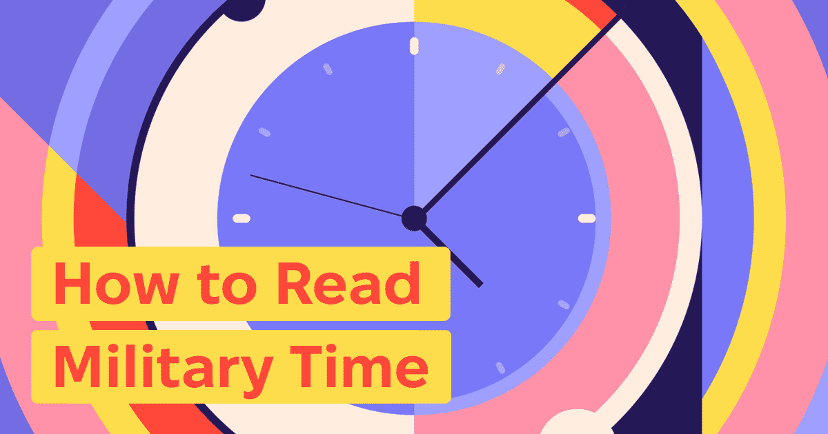 How to Read Military Time